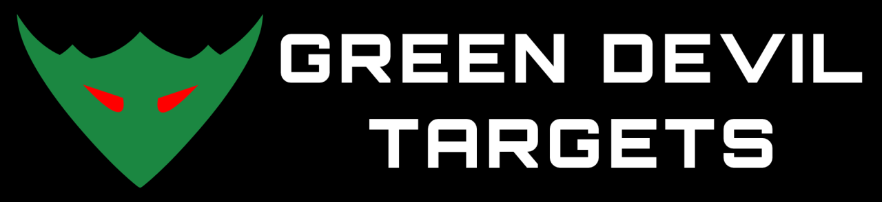 Target Devil Green Devil Targets | Reactive targets for use in firearms and ...